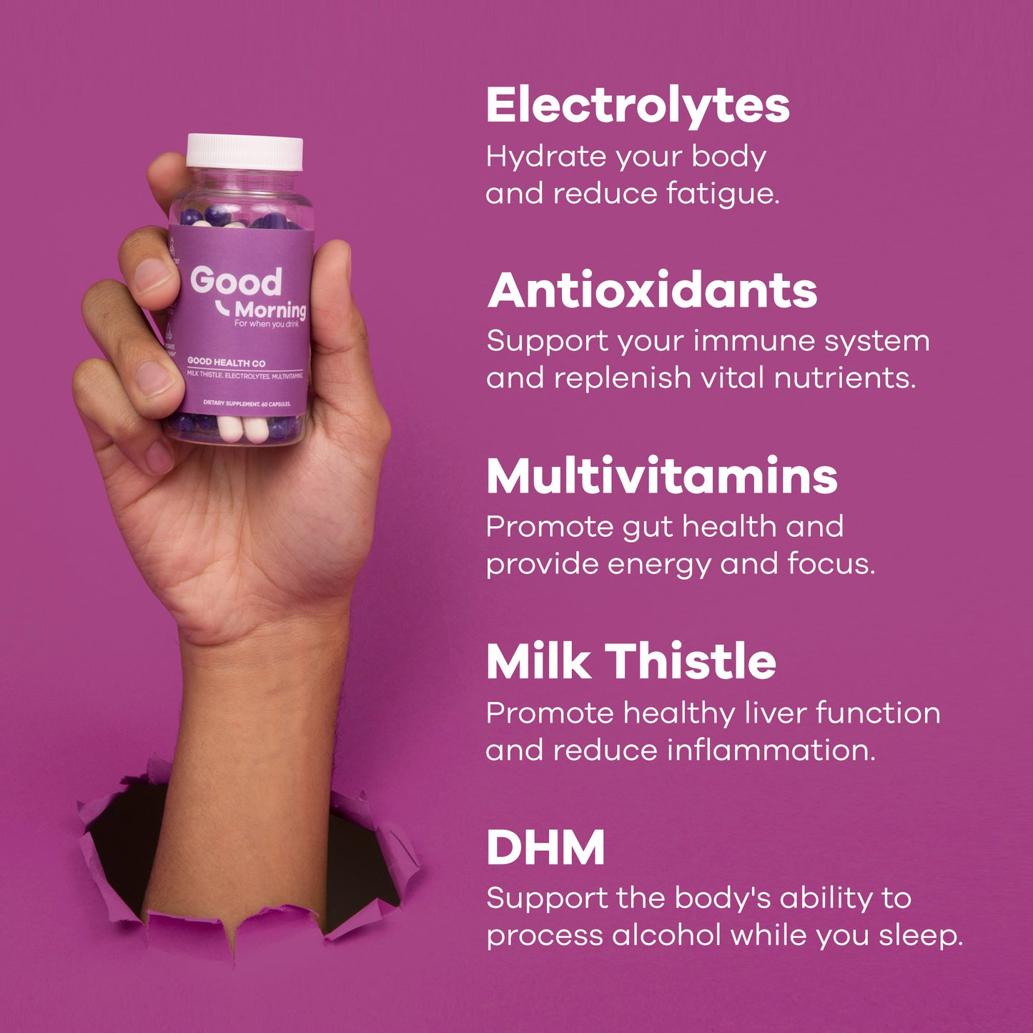 List of the Best Ingredients to prevent hangovers